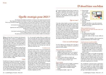 Dossier Quelle stratégie pour 2021 ?