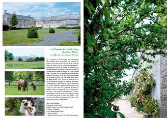 Le Domaine du Grand Caugy,
chambres d'hôtes et salles de réception à Bayeux
Calvados - Normandie