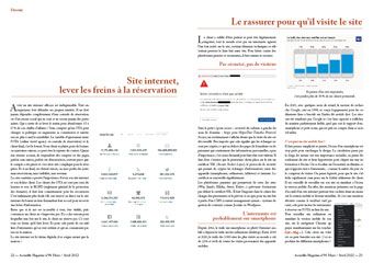 Dossier Site internet, lever les freins à la réservation