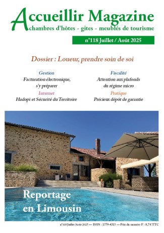 Le numéro 118 juillet / août 2025